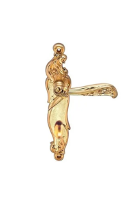 Ручка RIZO S.GOLD (OL) (на планке с завёрткой, матовое золото)