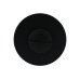 Завёртка сантехническая SILLUR OL M.BLACK (Чёрный, антибактериальное покрытие)