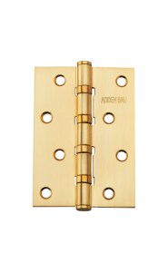 Петля универсальная с четырьмя подшипниками ADDEN BAU. 100X70X2.5 4BB SATIN GOLD (цвет МАТОВОЕ ЗОЛОТО)