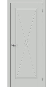 Межкомнатная дверь Прима-10.Ф2, цвет Grey Matt